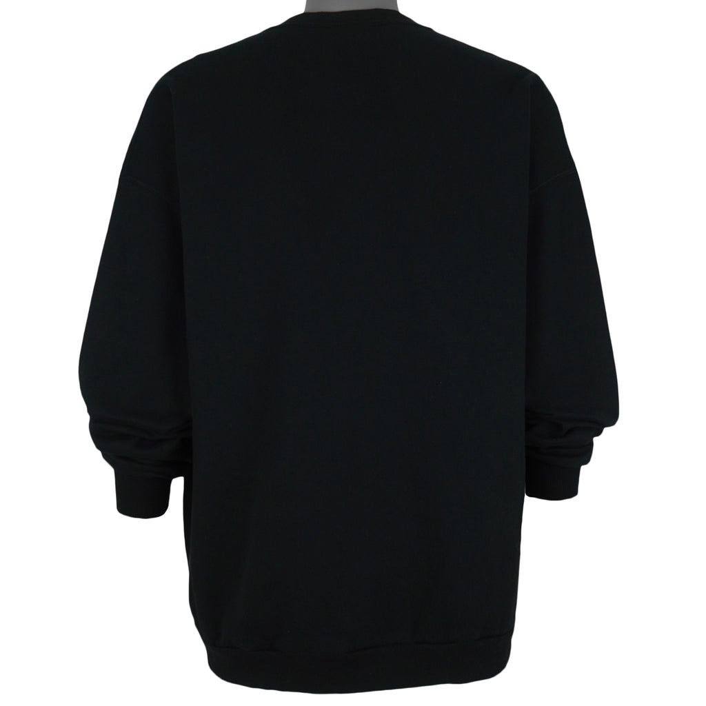 Vintage - Black Arctic Cat Crew Neck Sweatshirt 2000s XX-Large Vintage Retro
