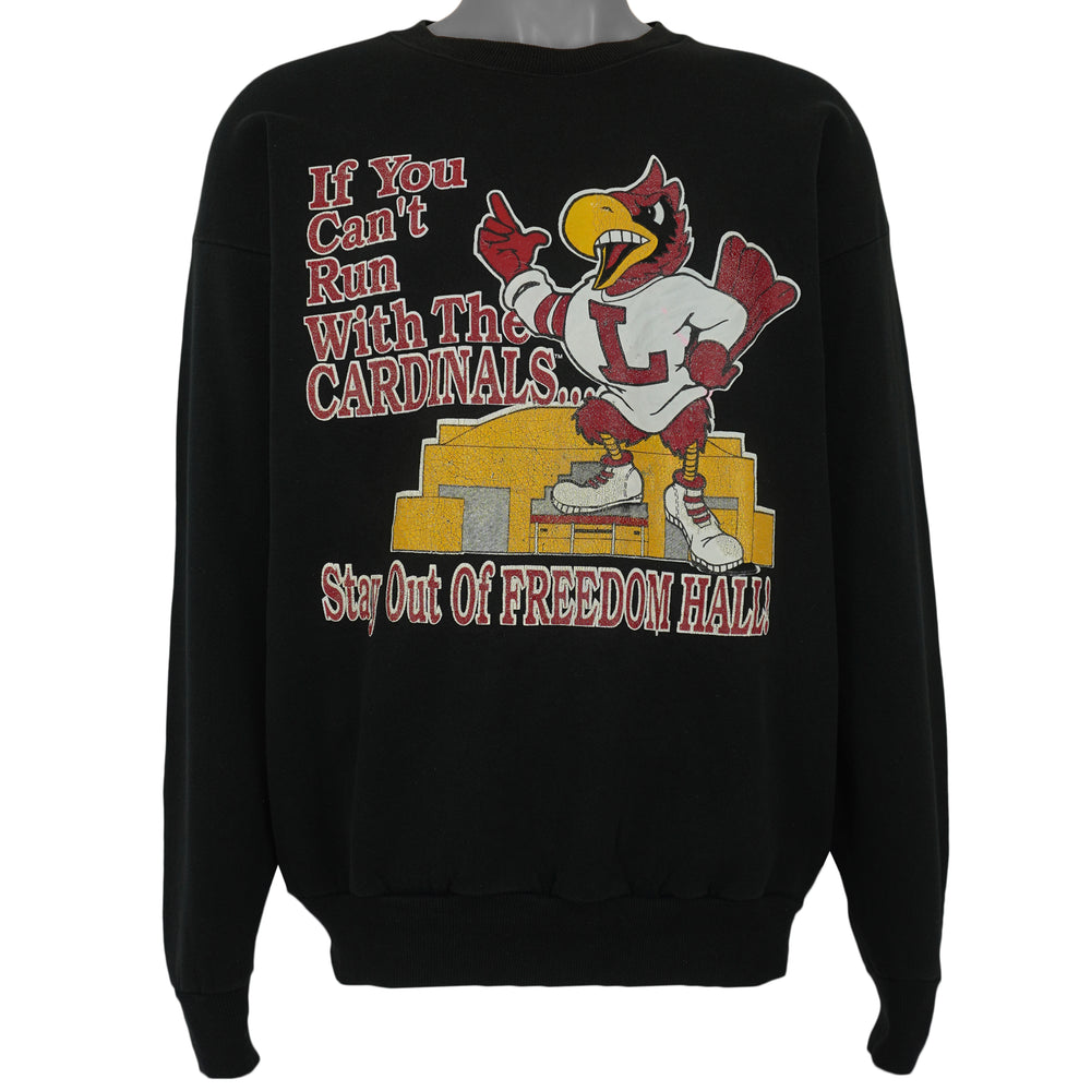MLB (Lee) - St. Louis Cardinals Freedom Hall Sweatshirt 1990s X-Large Vintage Retro Baseball