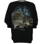 Vintage (Gildan) - Wolfs Black Hills Crew Neck Sweatshirt 1990s X-Large Vintage Retro