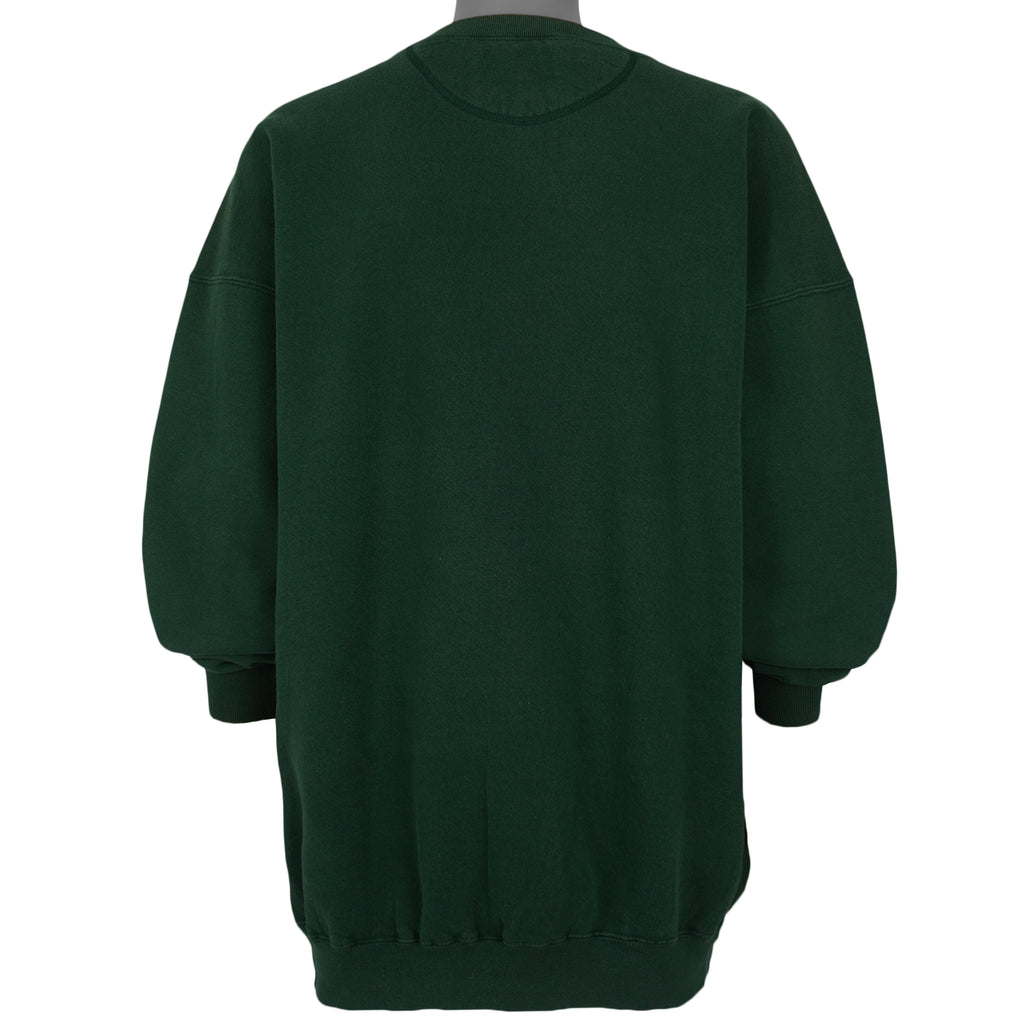 Vintage (Team Edition) - Tulane University Crew Neck Sweatshirt 1990s XX-Large Vintage Retro