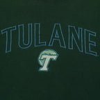 Vintage (Team Edition) - Tulane University Crew Neck Sweatshirt 1990s XX-Large Vintage Retro