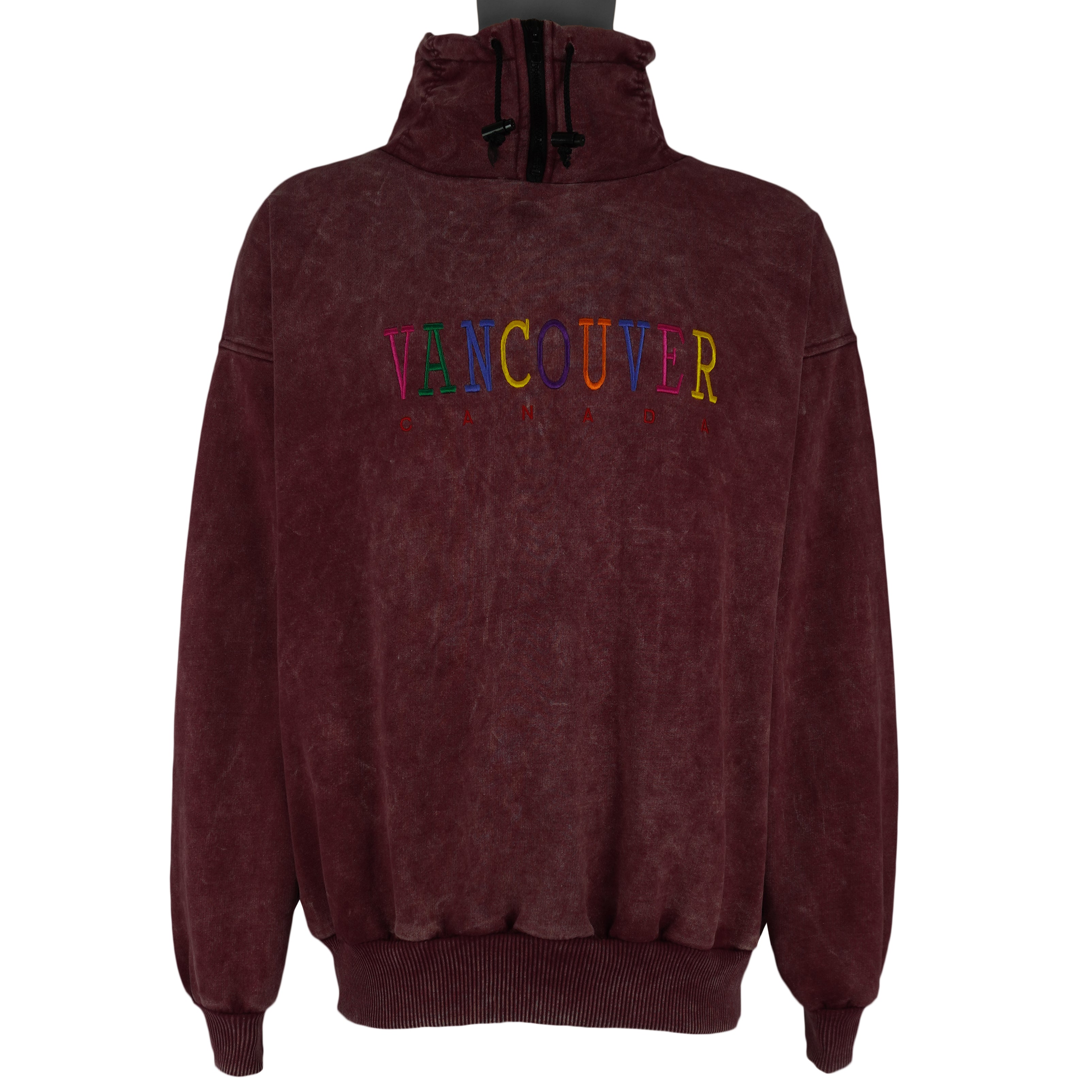 Vintage (Vanson) - Vancouver, Canada Crew Neck Sweatshirt 1990s X-Large Vintage Retro