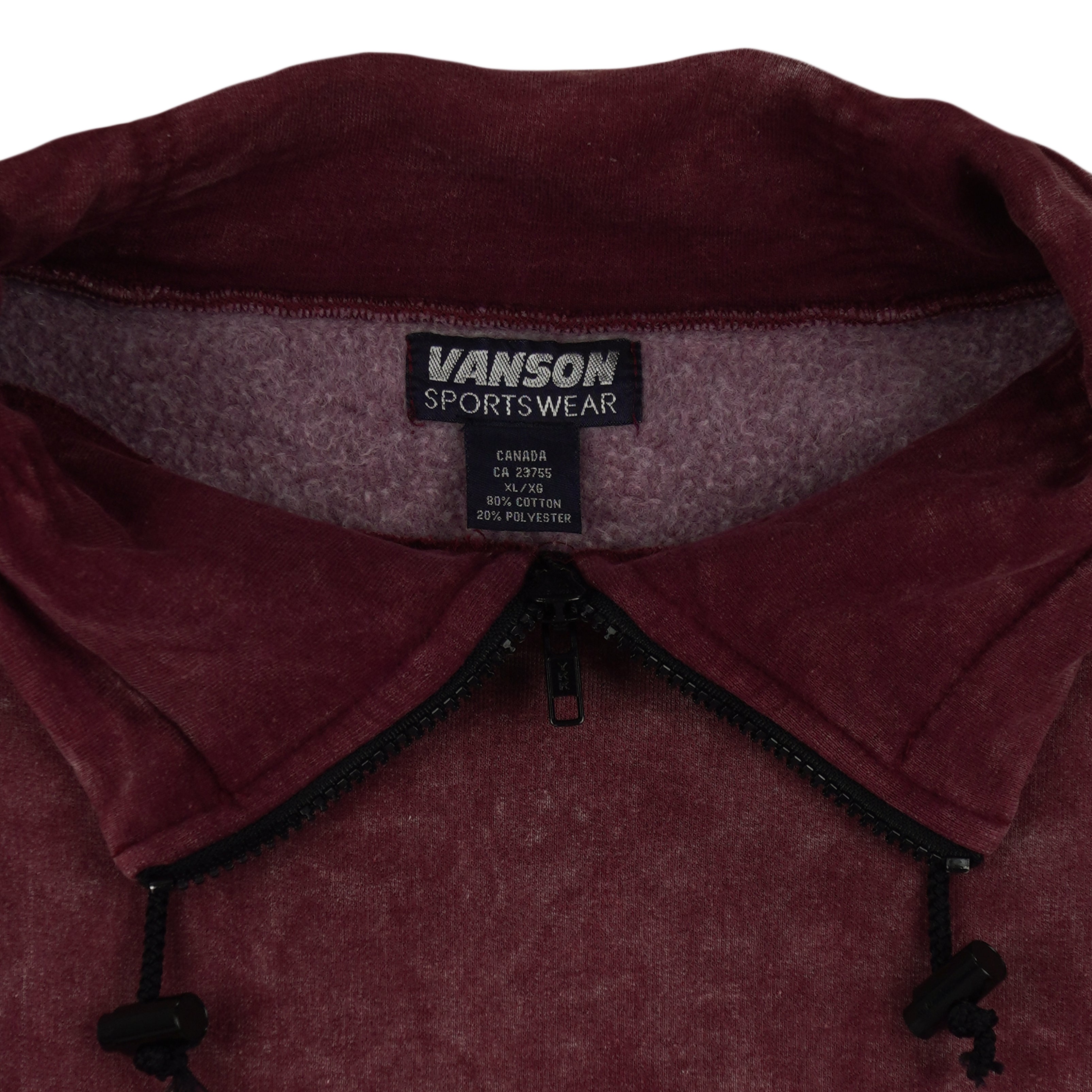 Vintage (Vanson) - Vancouver, Canada Crew Neck Sweatshirt 1990s X-Large Vintage Retro