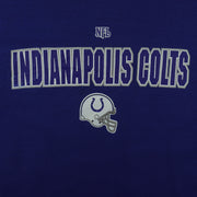 NFL - Indianapolis Colts Helmet Crew Neck Sweatshirt 2000s X-Large Vintage Retro Football