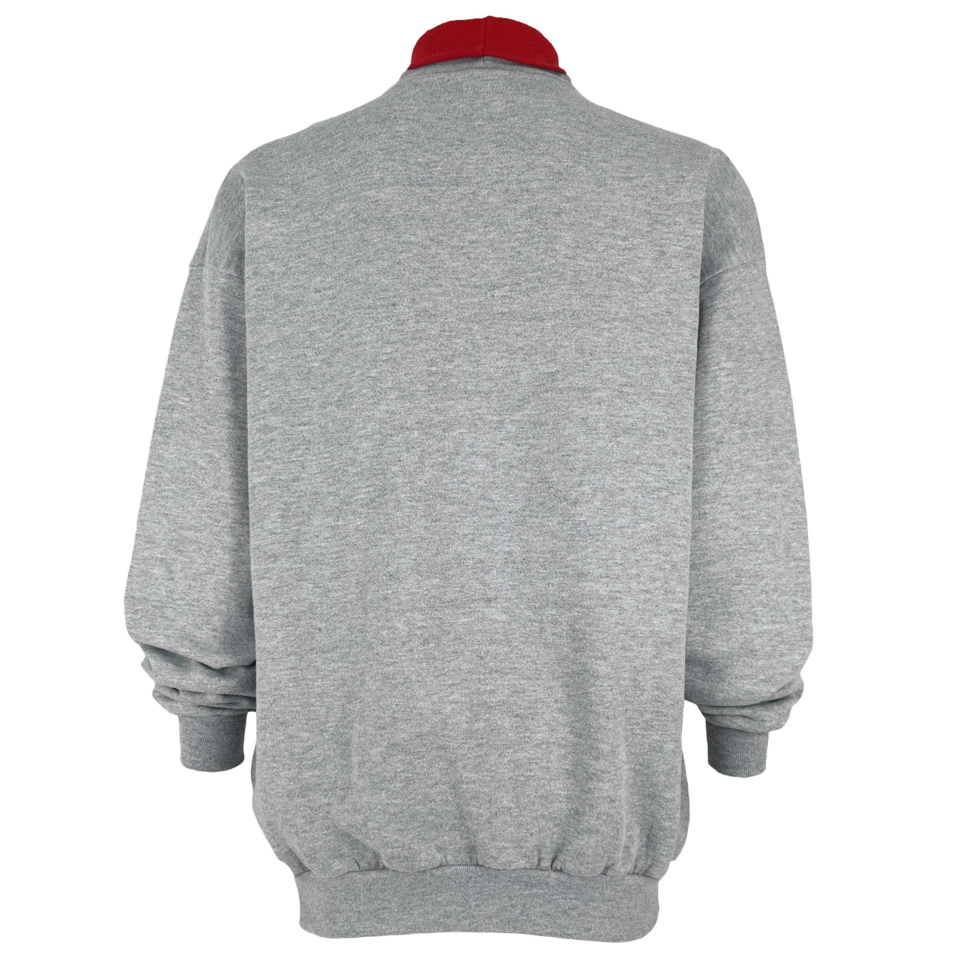 NCAA (Cadre) - Wisconsin Badgers Turtleneck Sweatshirt 1990s X-Large Vintage Retro