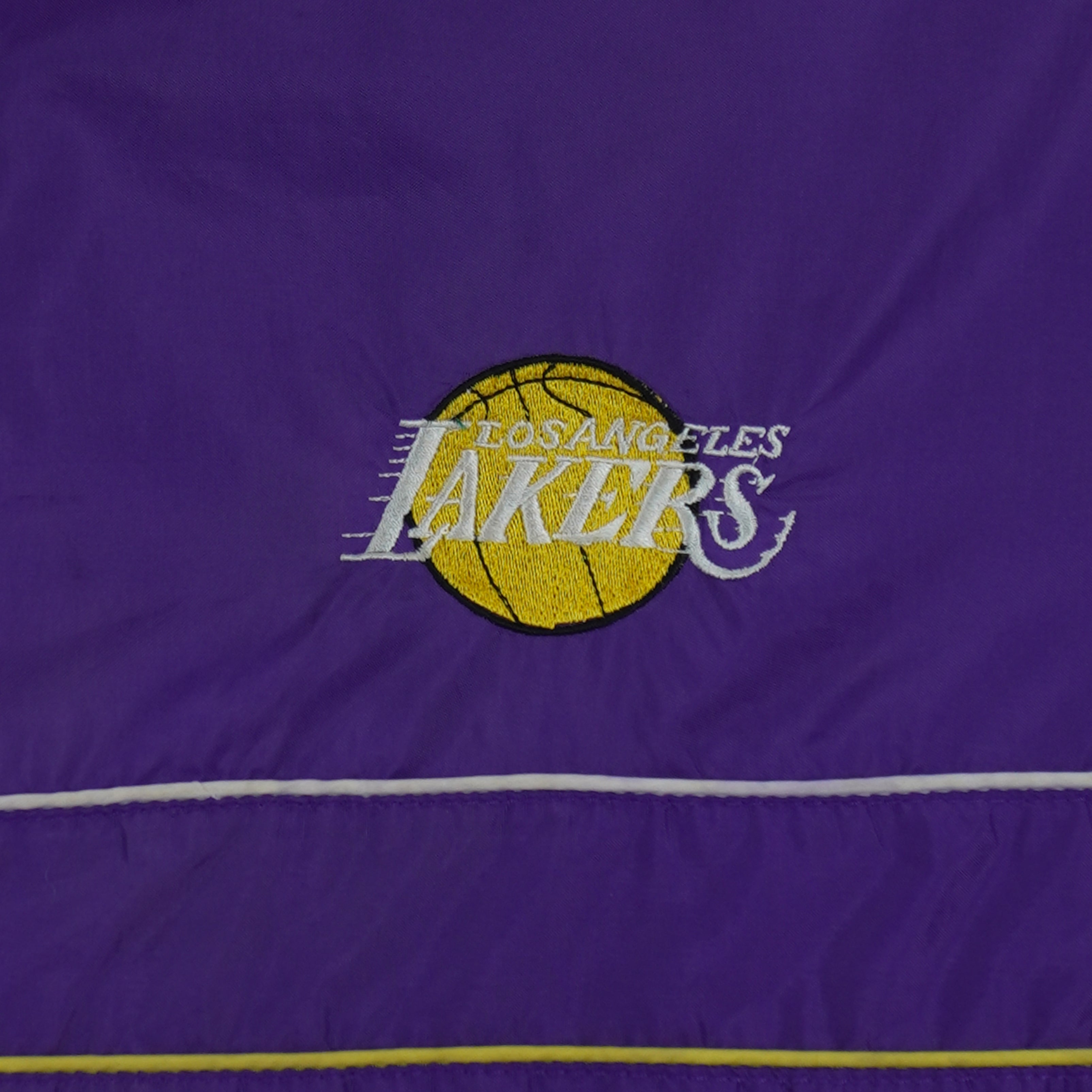 Starter - Los Angeles Lakers Track Jacket 1990s Medium Vintage Retro Basketball