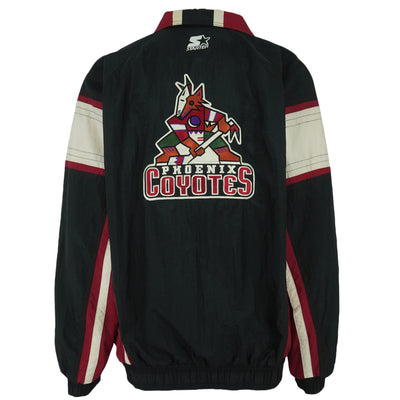 Starter - NHL Phoenix Coyotes Windbreaker 1990s Large