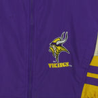 Starter - Purple Minnesota Vikings Track Jacket 1990s X-Large Vintage Retro Football