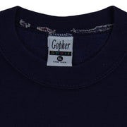 Vintage (Gopher Sport) - Blue Cat Crew Neck Sweatshirt 1990s X-Large Vintage Retro