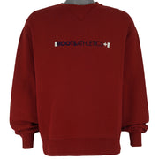 Vintage - Roots Athletics Crew Neck Sweatshirt 1990s Medium Vintage Retro