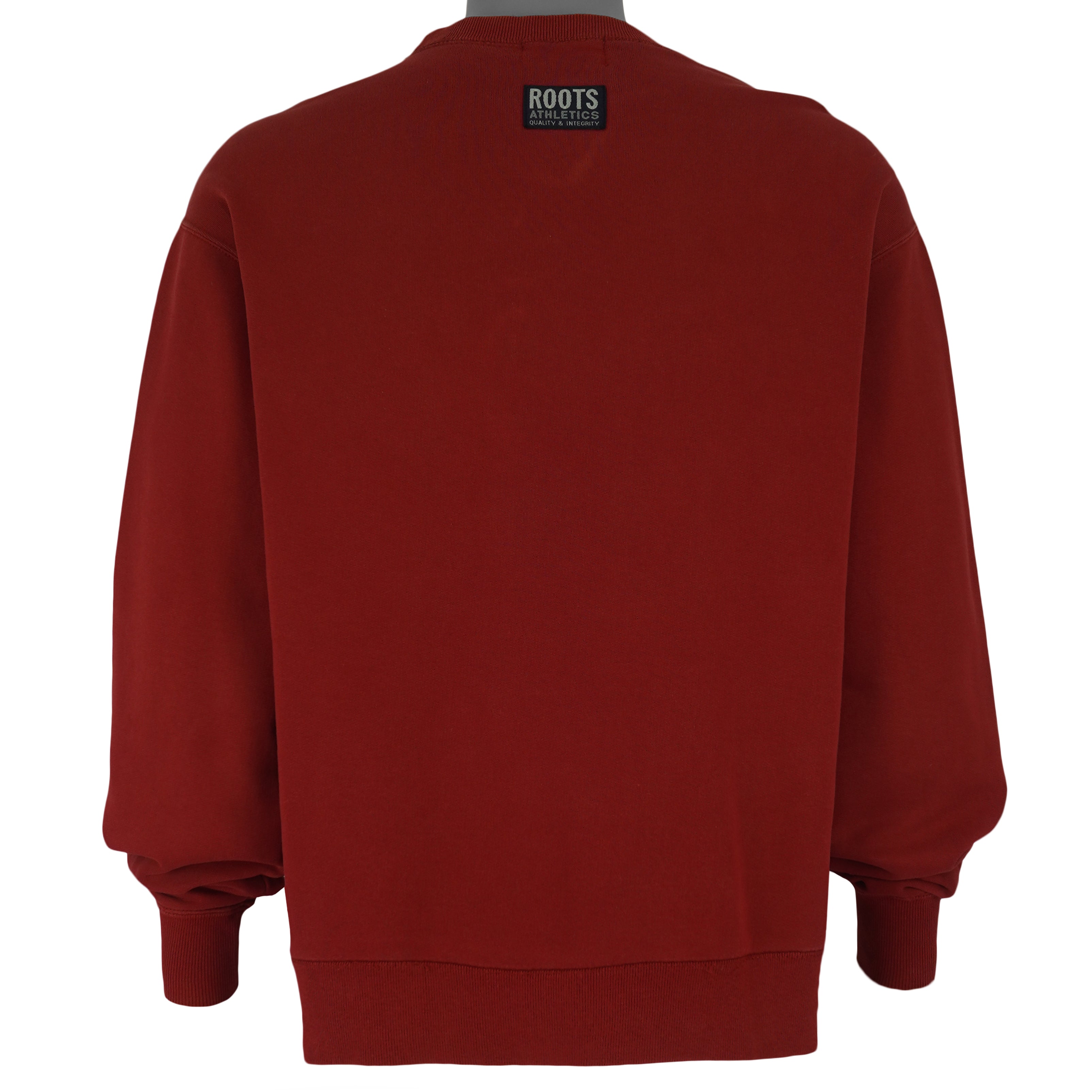 Vintage - Roots Athletics Crew Neck Sweatshirt 1990s Medium Vintage Retro