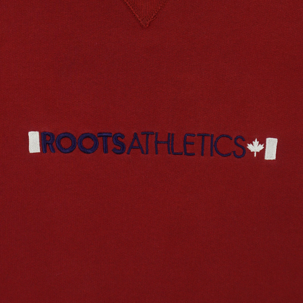 Vintage - Roots Athletics Crew Neck Sweatshirt 1990s Medium Vintage Retro