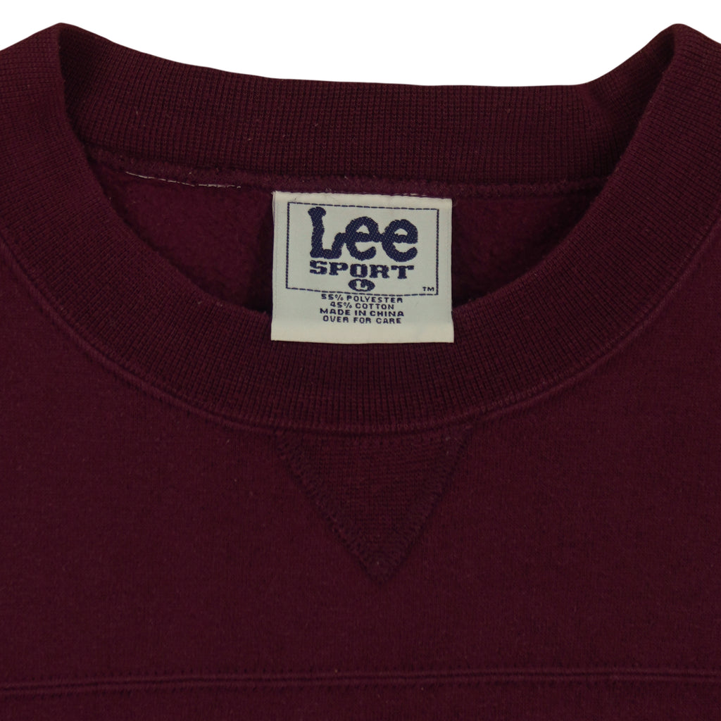 NCAA (Lee Sport) - UMass Minutemen Sweatshirt 1990s Large Vintage Retro