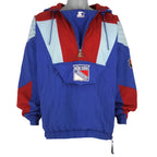 Starter - New York Rangers Hooded Jacket 1990s X-Large Vintage Retro Hockey