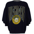 NCAA (Russel Athletic) - Michigan Wolverines Crew Neck Sweatshirt 1990s X-Large Vintage Retro