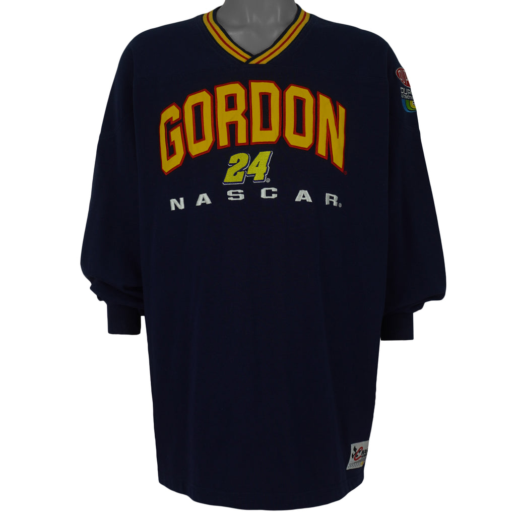 NASCAR (Chase) - Gordon No.24 Pullover Sweatshirt 1990s X-Large Vintage Retro