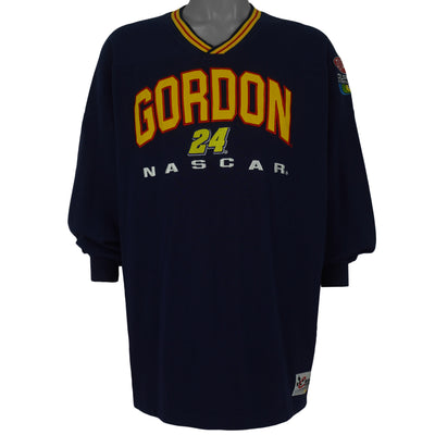 NASCAR (Chase) - Jeff Gordon No.24 DuPont Crew Neck Sweatshirt 1990s X-Large