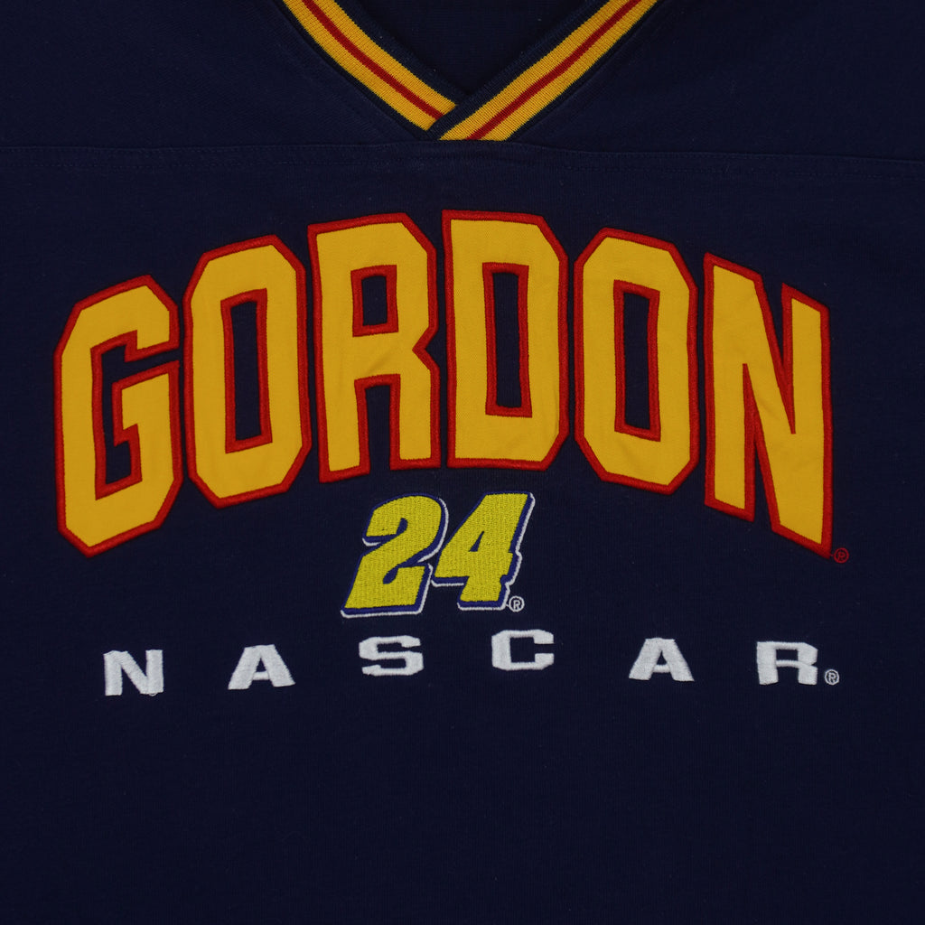 NASCAR (Chase) - Gordon No.24 Pullover Sweatshirt 1990s X-Large Vintage Retro