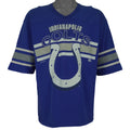 NFL (Team Rated) - Indianapolis Colts Big Logo T-Shirt 1995 Medium Vintage Retro Football