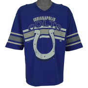 NFL (Team Rated) - Indianapolis Colts Big Logo T-Shirt 1995 Medium Vintage Retro Football