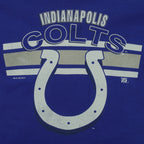 NFL (Team Rated) - Indianapolis Colts Big Logo T-Shirt 1995 Medium Vintage Retro Football