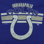 NFL (Team Rated) - Indianapolis Colts Big Logo T-Shirt 1995 Medium Vintage Retro Football