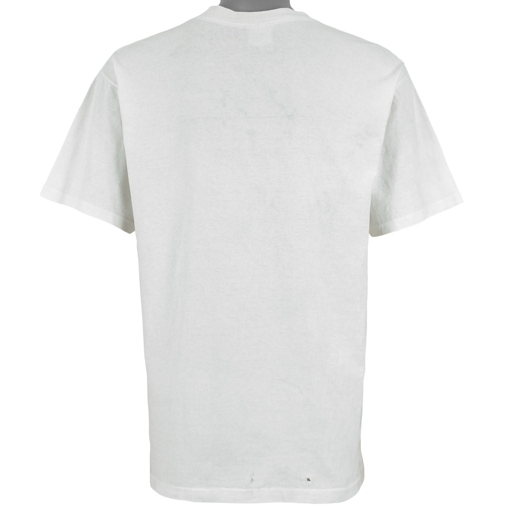 NFL (Nutmeg Mills) - 49ers San Francisco Style Caricature T-Shirt 1990s Large Vintage Retro Football