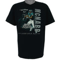 NFL (Gildan) - Philadelphia Eagles MCNABB #5 T-Shirt 2000s Large Vintage Retro Football