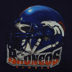 NFL (CSA) - Denver Broncos Helmet T-Shirt 1997 X-Large Vintage Retro Football