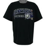 NHL (Lee) - Tampa Bay Lightning, Stanley Cup Champions T-Shirt 2004 X-Large