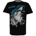 NHL (Home Team) - San Jose Sharks Breakout T-Shirt 1990s Large Vintage Retro Hockey