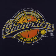 NBA (Logo Athletic) - Indiana Pacers, Eastern Conference Finals T-Shirt 2000 Medium Vintage Retro Basketball