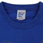 NFL (All Out Fan!) - Indianapolis Colts Football Big Spell-Out T-Shirt 1990s X-Large Vintage Retro Football