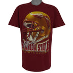 NCAA (CSA) - Florida State Seminoles Helmet T-Shirt 1990s Medium Vintage Retro