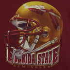 NCAA (CSA) - Florida State Seminoles Helmet T-Shirt 1990s Medium Vintage Retro
