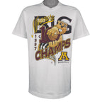 NCAA - Minnesota Golden Gophers Big Champs T-Shirt 1997 Large Vintage Retro Basketball