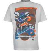 NBA - Charlotte Hornets T-Shirt 1990s Medium Vintage Retro Basketball