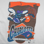 NBA - Charlotte Hornets T-Shirt 1990s Medium Vintage Retro Basketball