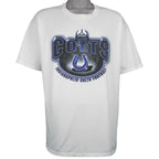 Champion - NFL Indianapolis Colts Spell-Out T-Shirt 1990s X-Large Vintage Retro Football