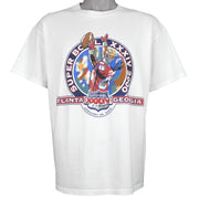 NFL (Logo Athletic) - Super Bowl XXXIV, Georgia Dome, Atlanta T-shirt 2000 Large Vintage Retro Football
