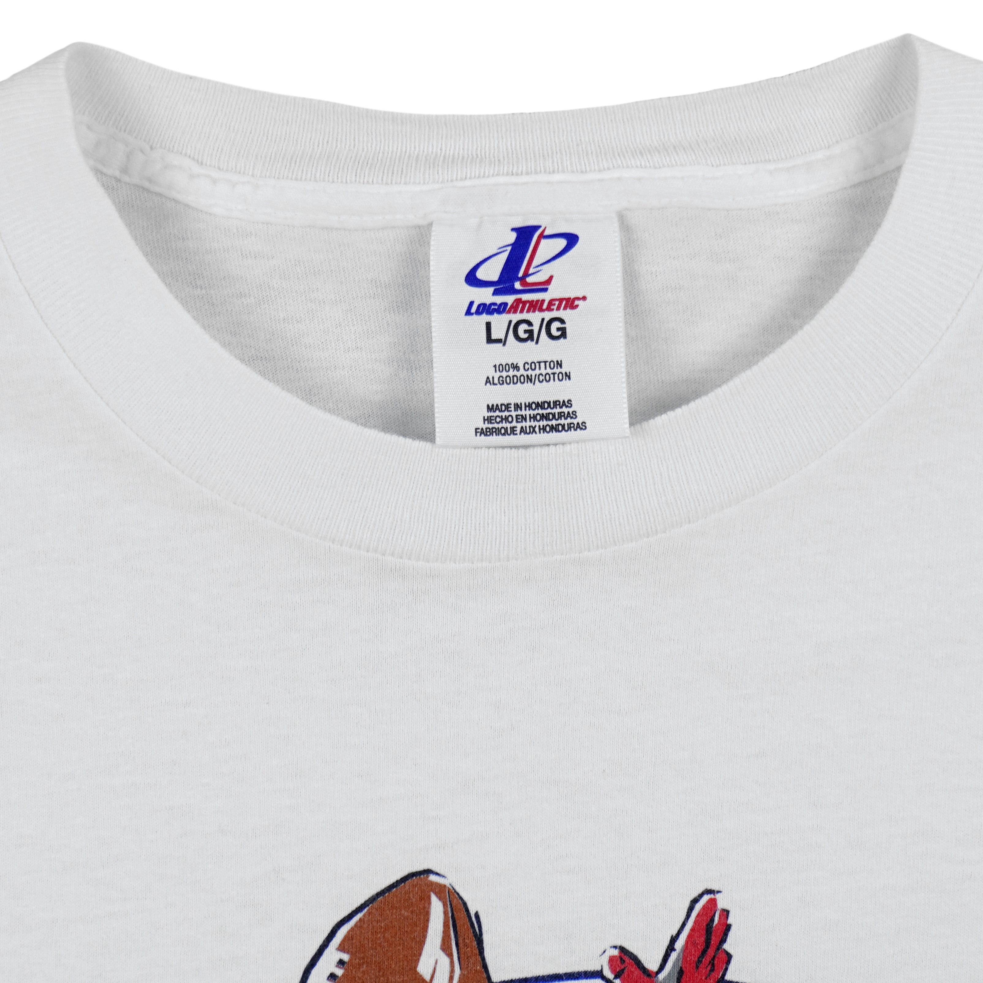 NFL (Logo Athletic) - Super Bowl XXXIV, Georgia Dome, Atlanta T-shirt 2000 Large Vintage Retro Football