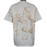 NFL (Lee) - Super Bowl Sun Devil Arizona All Over Print T-Shirt 1996 X-Large