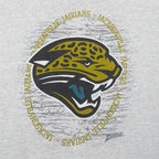NFL (Zubaz) - Jacksonville Jaguars Big Logo T-Shirt 1990s Large Vintage Retro Football