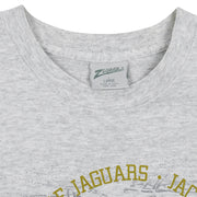 NFL (Zubaz) - Jacksonville Jaguars Big Logo T-Shirt 1990s Large Vintage Retro Football