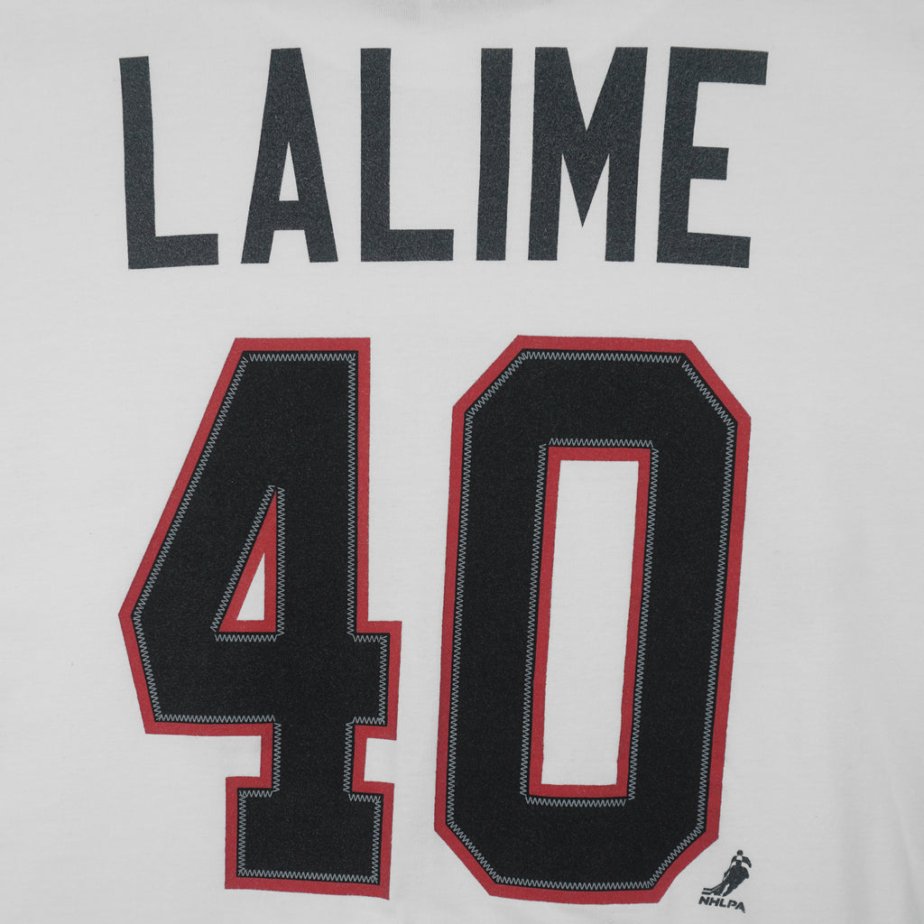 Puma - Ottawa Senators Patrick Lalime #40 T-Shirt 1990s Large Vintage Retro Hockey
