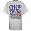 MLB (Salem) - Minnesota Twins The Chop Stops T-Shirt 1991 X-Large Vintage Retro Baseball