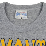 CFL (Softwear) - Edmonton Eskimos Football Helmet T-Shirt 1990 X-Large Vintage Retro Football