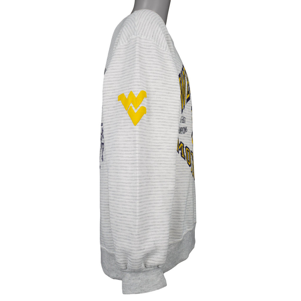 NCAA (Jerzees) - West Virginia Mountaineers, Sugar Bowl Sweatshirt 1994 X-Large Vintage Retro