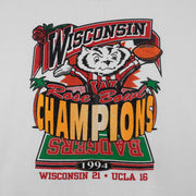 NCAA (Hanes) - Wisconsin Badgers Rose Bowl Sweatshirt 1994 XX-Large Vintage Retro