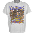 NBA - Los Angeles Lakers World Champs Caricature T-Shirt 1987 X-Large Vintage Retro Basketball